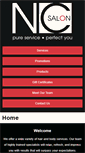 Mobile Screenshot of ncsalon.net
